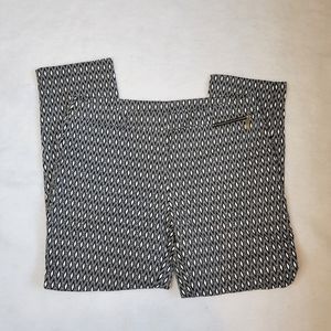 Anne Klein Black and White Pants Sz 12